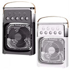 Hot 3 In 1 Fan AIr Conditioner Household Small Air Cooler LED Night Light Portable Humidifier Air Adjustment Fan Office Home Fan