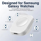 Magnetic Type C Watch Wireless Charger For Samsung Galaxy Watch Ultra/7/6/6 Classic/5 Pro/5/4 /4 classic/3/Active Fast Charging
