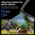 LIGE New 100W Camera Glasses Bluetooth Smart Glasses with Camera Voice Call Music Smart Sunglasses Video Sound Record AI Glasses