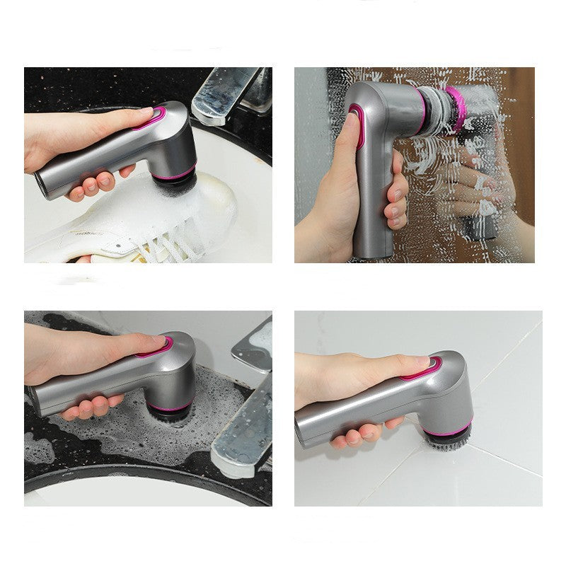 Portable Electric Cleaning Brush Shoe Polisher